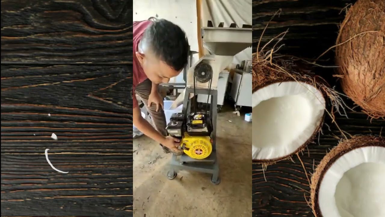 Mesin Parut Kelapa Silinder | Pengoperasian | Tutorial