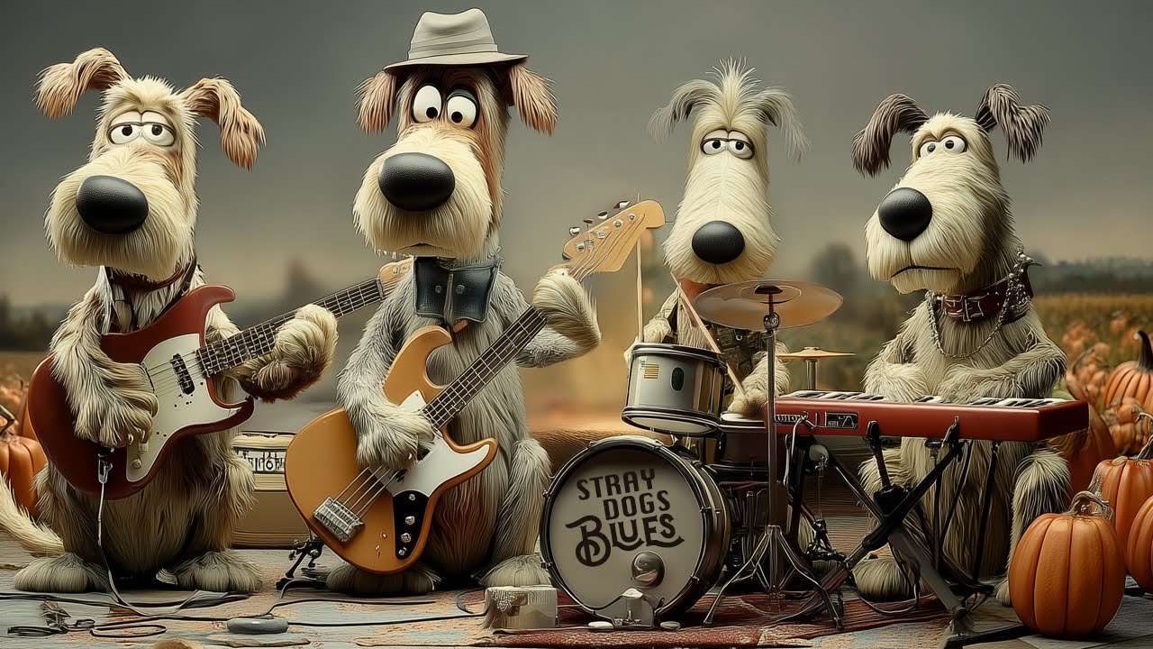 Stray Dogs Blues – Autumn Blues for Relaxation and Good Mood