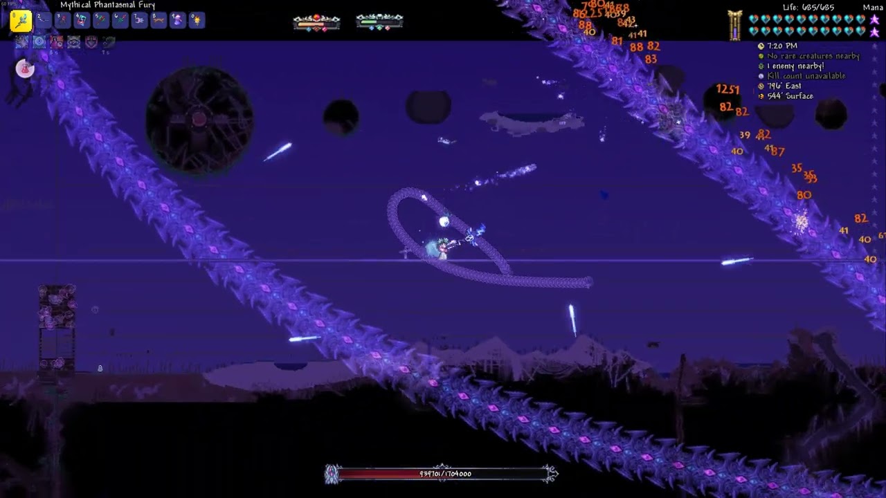 Terraria Calamity - Devourer of Gods - Death Mode - Mage