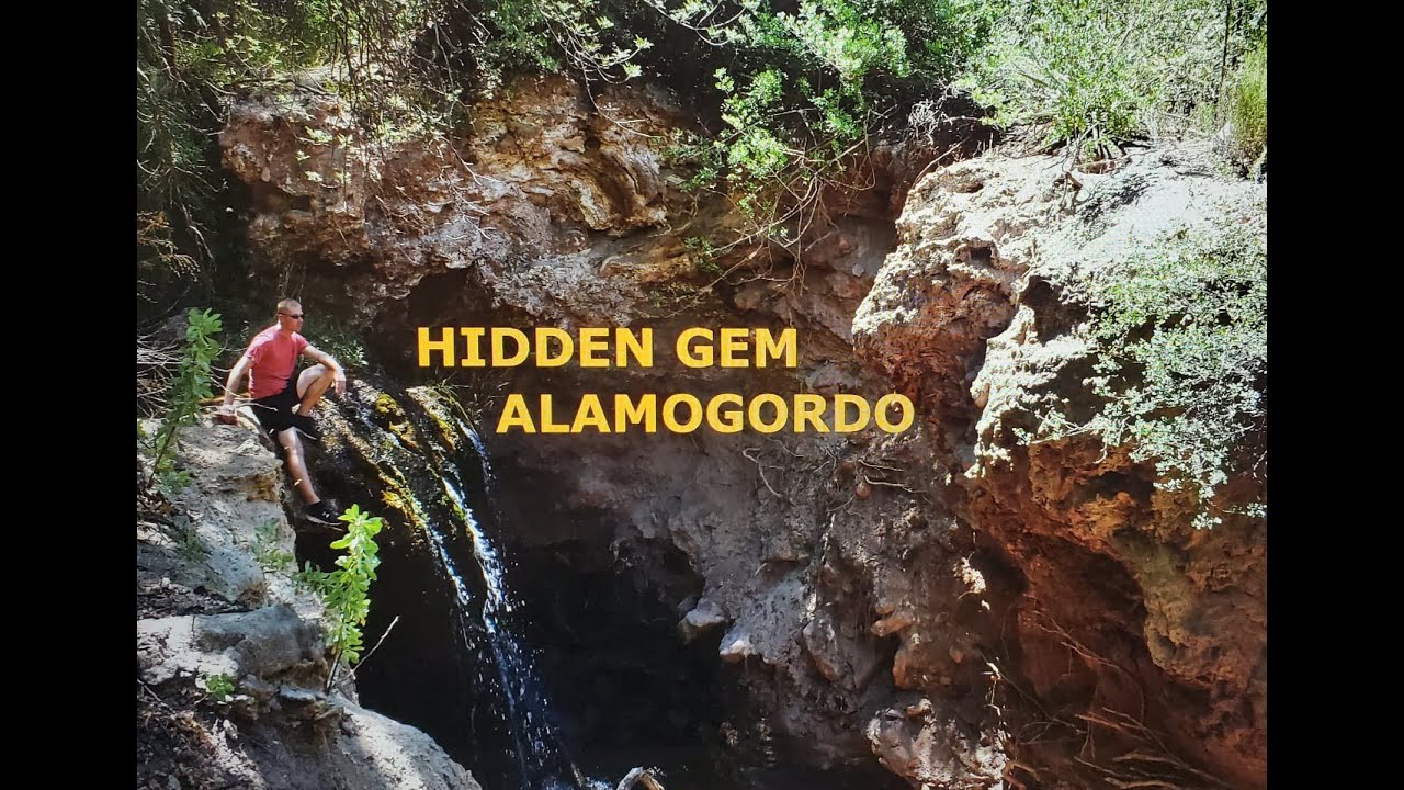 WATERFALLS In ALAMOGORDO!!! (Exploring New Mexico)