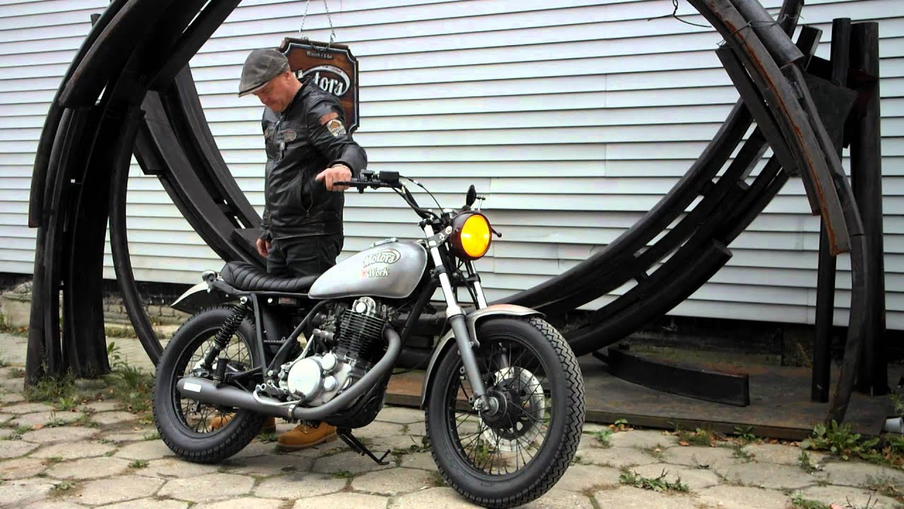 Yamaha SR 500 rebuild in Motors Work Vintege Garage - kickstarter - www.motorswork.pl