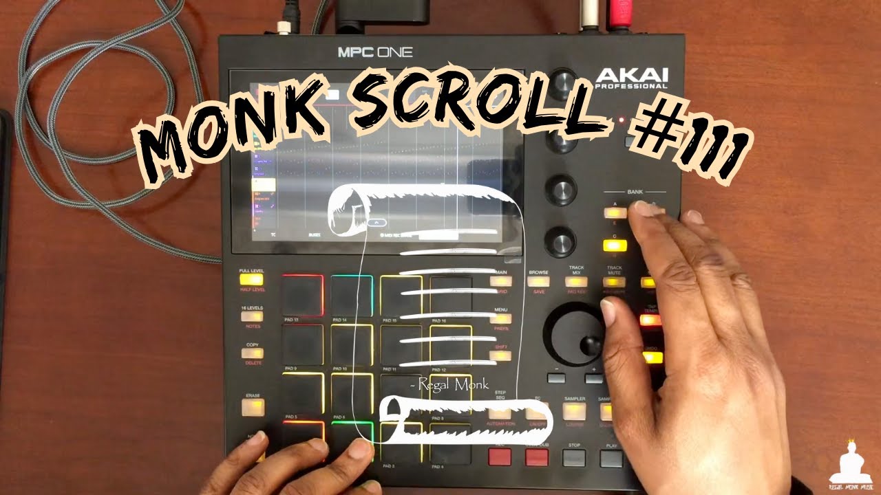 Monk Scroll #111 - Latin sampled boom bap on the MPC