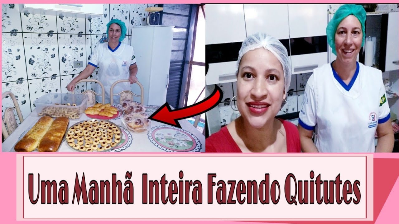 UMA MANH&Atilde; INTEIRA FAZENDO QUITUTES PARA VENDER 🍩🥖🍪🥯