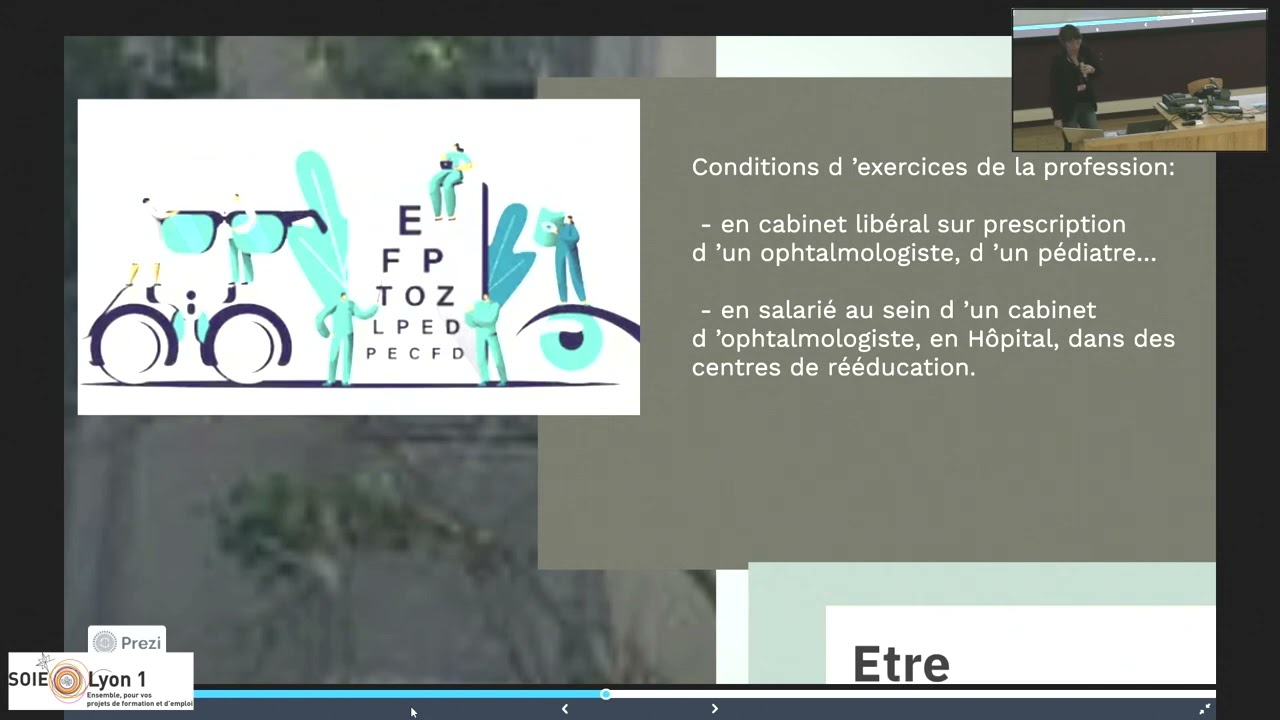 JES Santé Lyon 1 2025 - Orthoptie