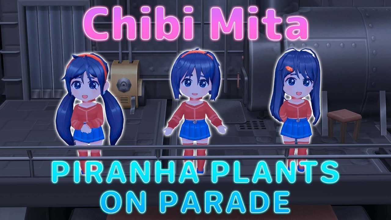 Miside Chibi Mita | Piranha Plants on Parade