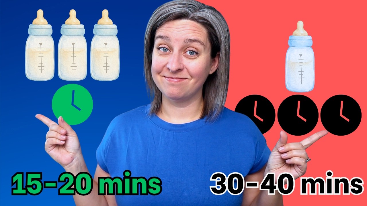 Get the MOST Milk in the LEAST Time 😃 | What does Pumping Efficiently Mean?