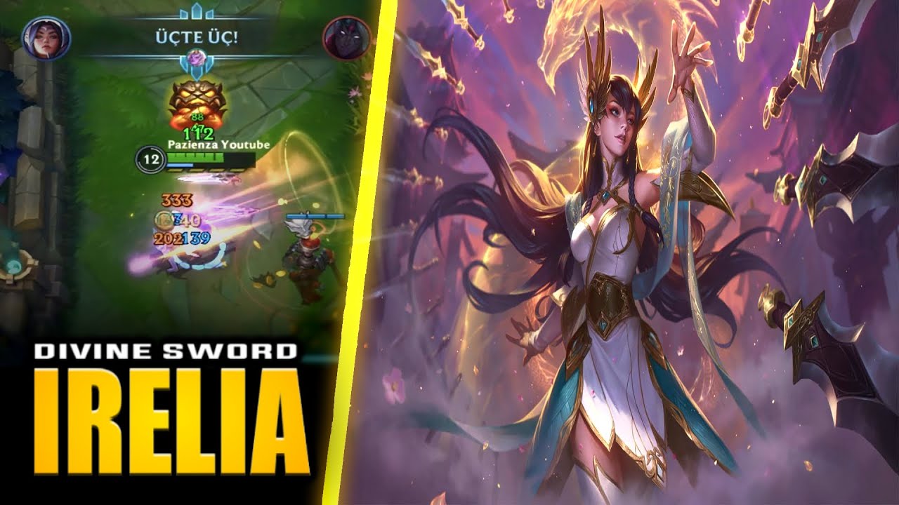 Wild Rift: Bu Takımı Taşıyacak Tek Hero 1v9 (Ogretici Irelia Gameplay)