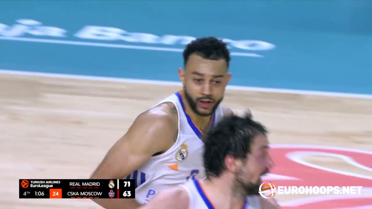Real Madrid - CSKA Moscow 71-65: Nigel Williams-Goss (17 points, 5 assists)