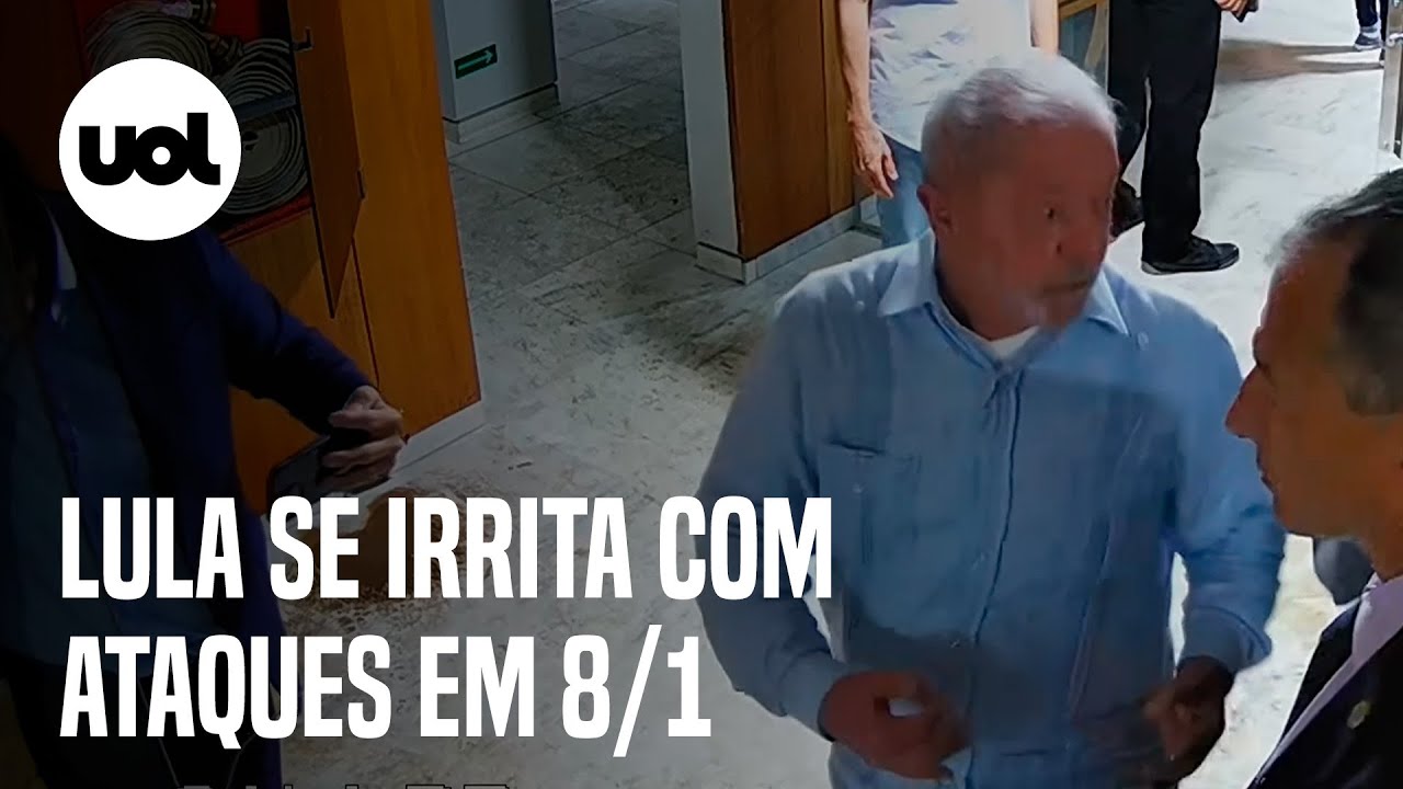 Lula se irrita com destrui&ccedil;&atilde;o no Planalto; veja rea&ccedil;&atilde;o do presidente em 8/1