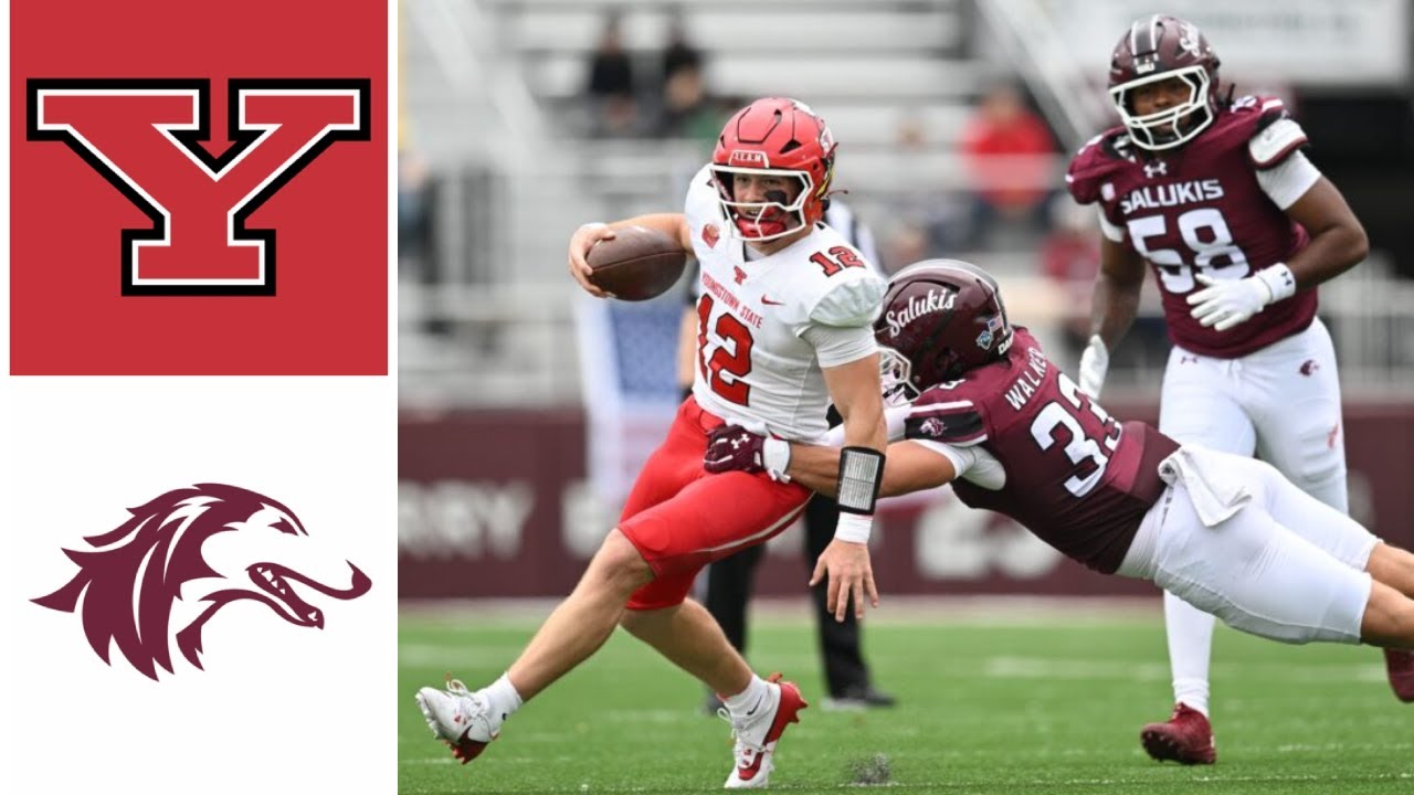 #22 Youngstown State vs #16 Southern Illinois Highlights | 2025 FCS Football Week 11