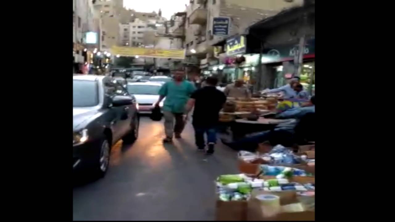 الاسواق الشعبية في وسط البلد - عمان