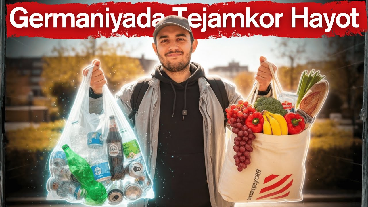 Germaniyada chiqindilarni ajratish 🇩🇪 / Bepul buyumlar / Do'konda Eng arzon mahsulotlar / Sirli Quti