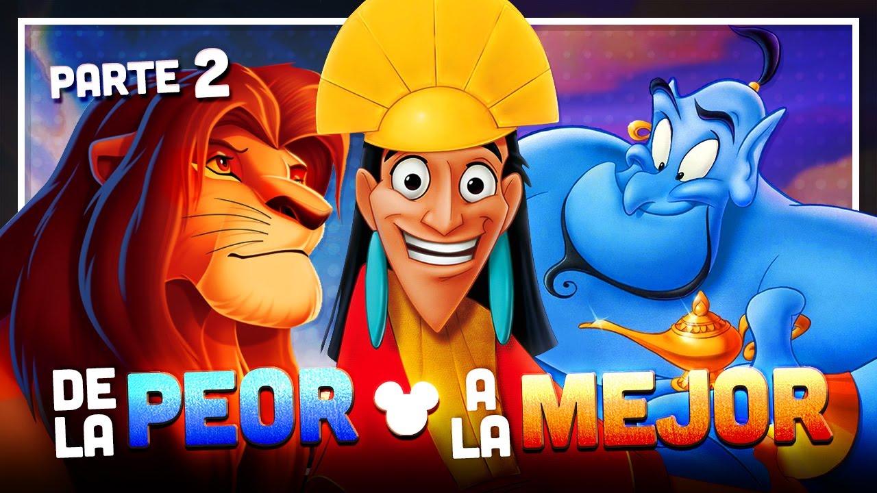 Las 61 PELÍCULAS de DISNEY: de PEOR a MEJOR (Parte 2) | #ControlZ