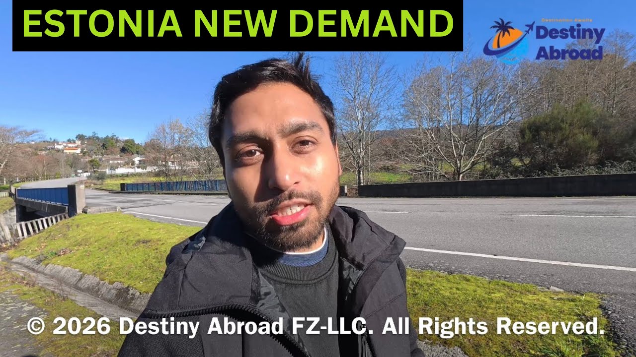ESTONIA WORK PERMIT VISA #europe #europeworkvisa #europeworkpermit #europejobs #harrysingheuropa 