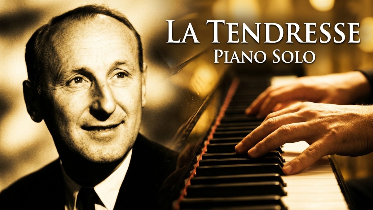 Bourvil - La Tendresse - Piano Solo