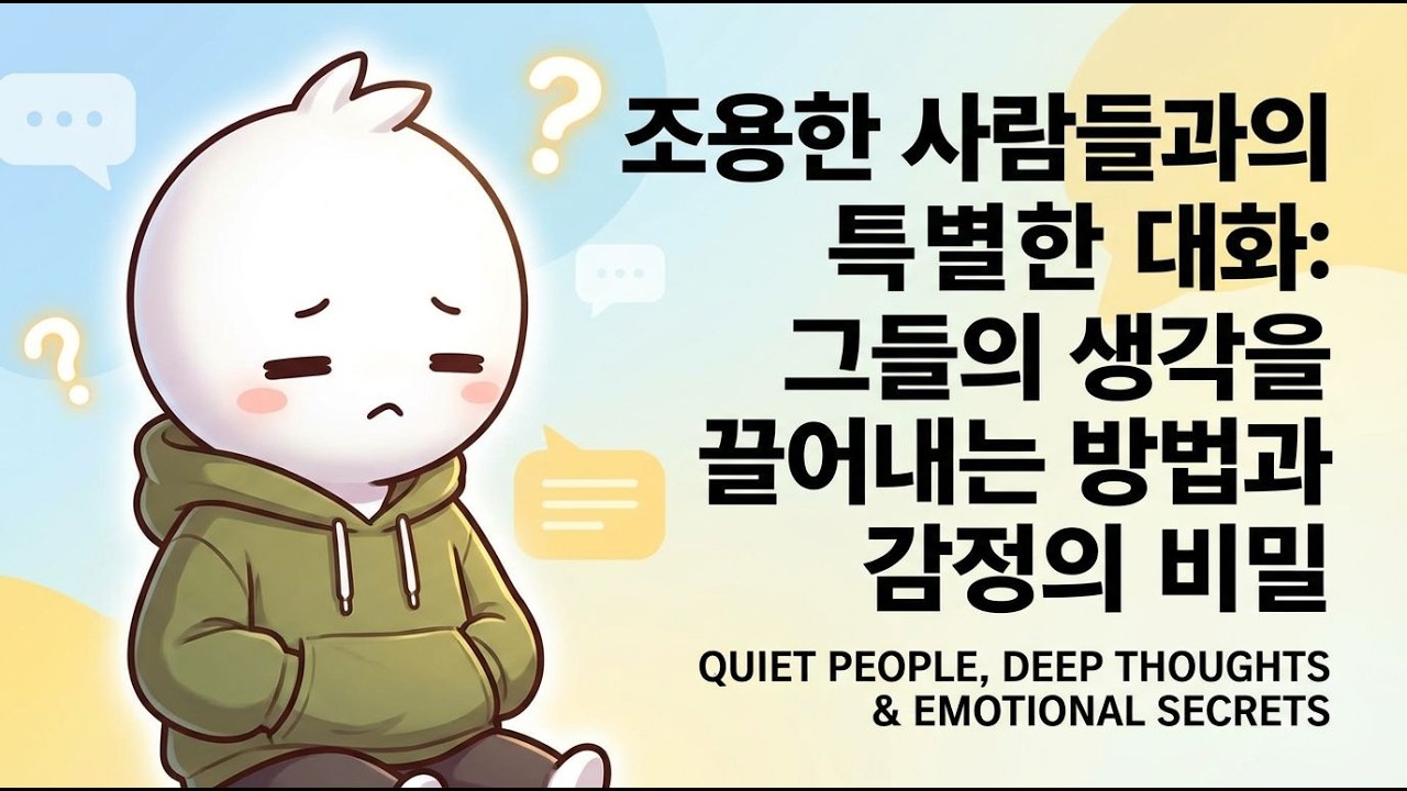 조용한 사람들의 침묵, 그 안에 숨겨진 이야기