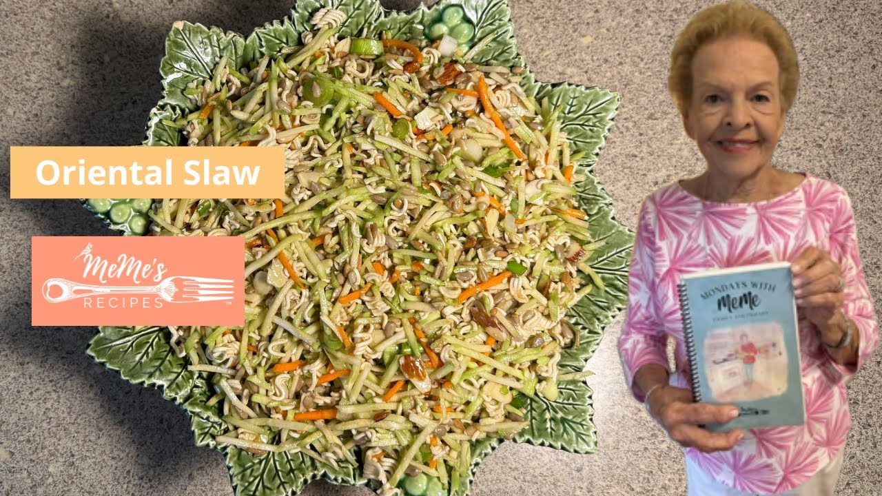 MeMe’s Recipes | Oriental Slaw