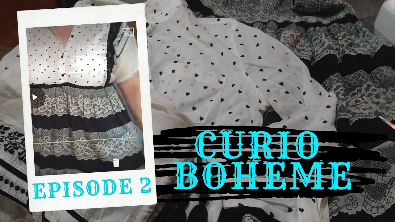 Episode 2: Refashioned plus size Tunic Shirt Dress Curio Boheme