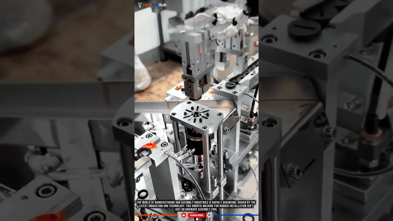 Innovation Robotic Tech: Automated Rubber Install, Fast & No Downtime.