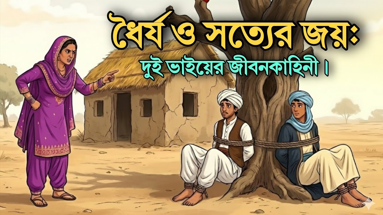 সৎ মায়ের মিথ্যে অপবাদ ও দুই ভাইয়ের কঠিন ভাগ্যের লড়াই। Islamic  Golpo 