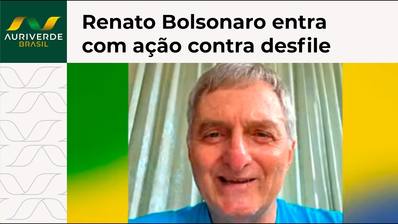 Irmão de Bolsonaro entra com ação contra desfile que homenageou Lula