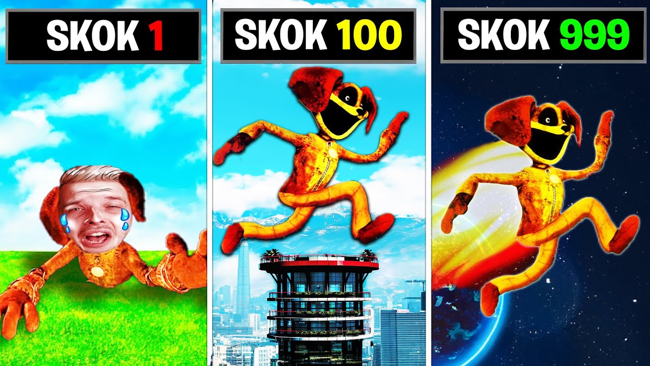 CO SKOK SKACZĘ WYŻEJ DOGDAYEM w GTA V