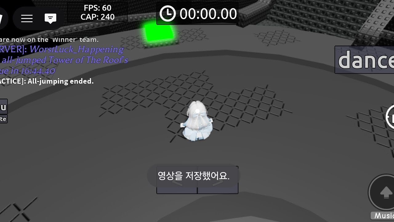 [Horrific] Tower of The Roof's Pique // Mobile All jump // Full vedio