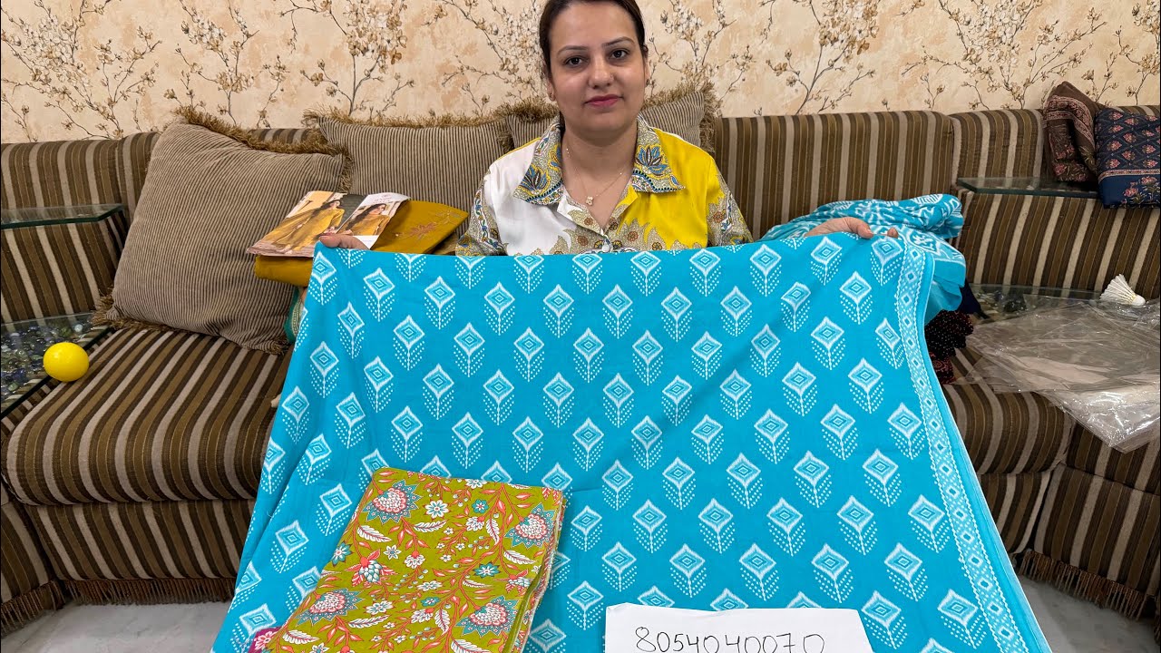 Cottton prints , Patola suits and Maheshwari suits 