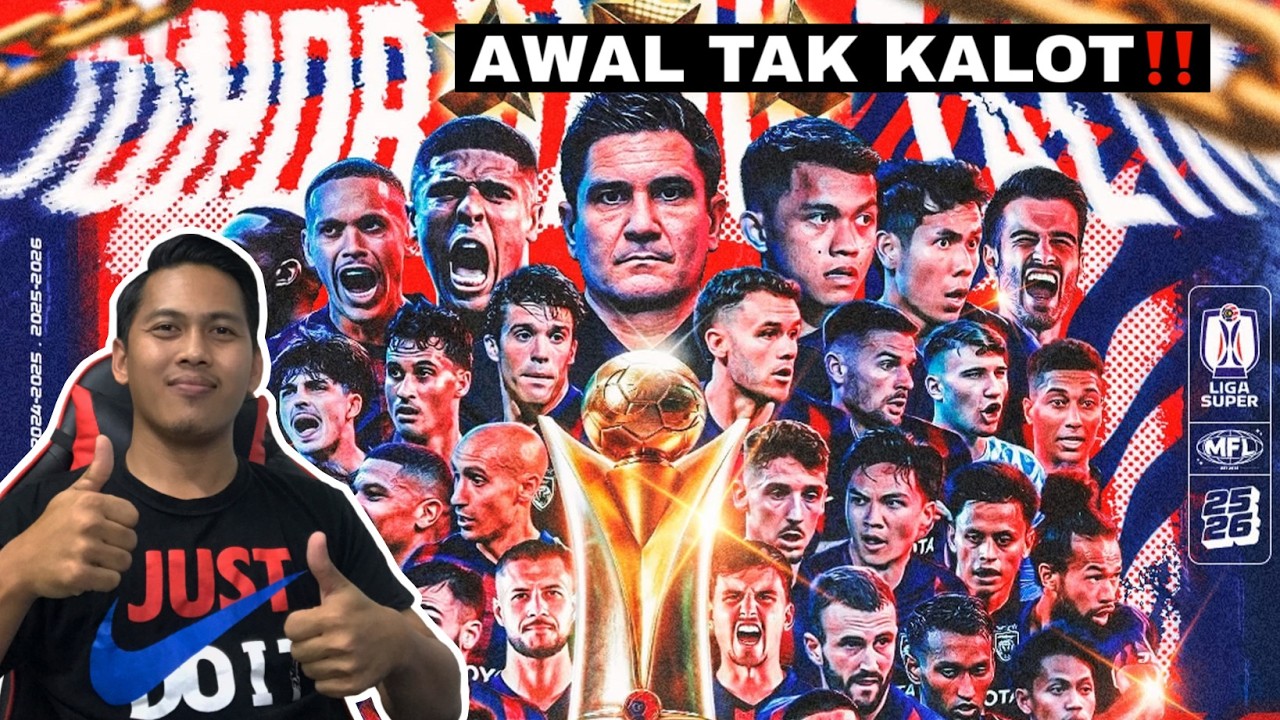 DPMM 0-3 JDT !! JDT CHAMPIONS LIGA SUPER MALAYSIA KALI KE-12 BERTURUT-TURUT !! REACT