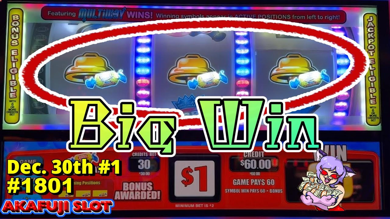 A great win from the start! Dubble Bubble Slot Machine at Pechanga Casino