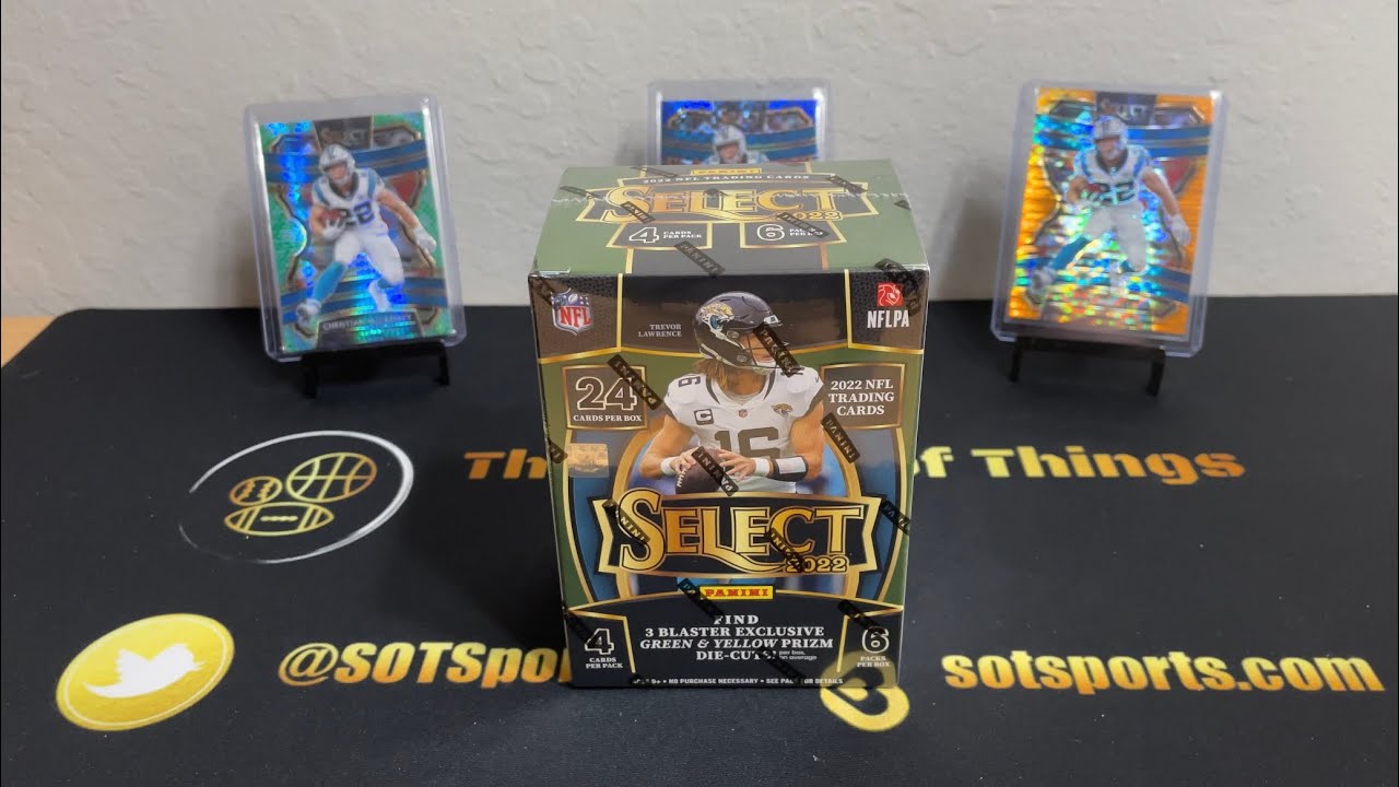 NEW RELEASE! - 2022 Panini Select Football Blaster Box Opening