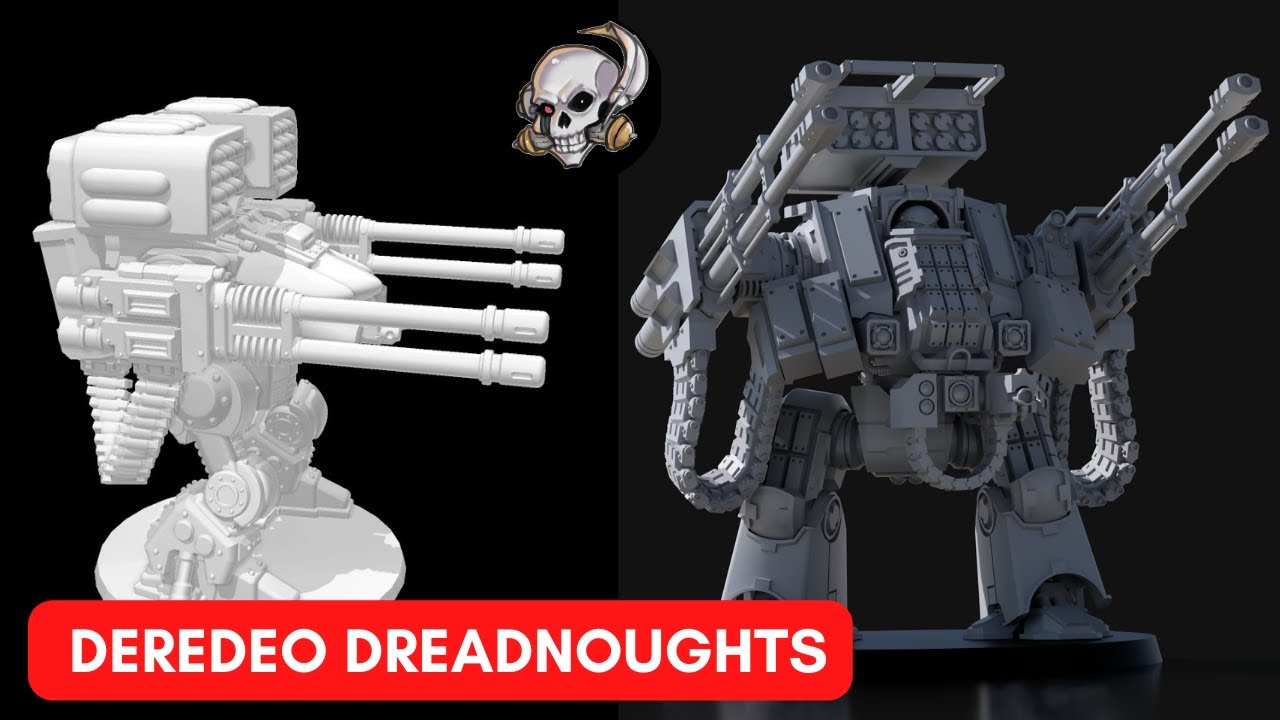 DEREDEO DREANOUGHT!  MONSTER OF THE CRUSADE ERA