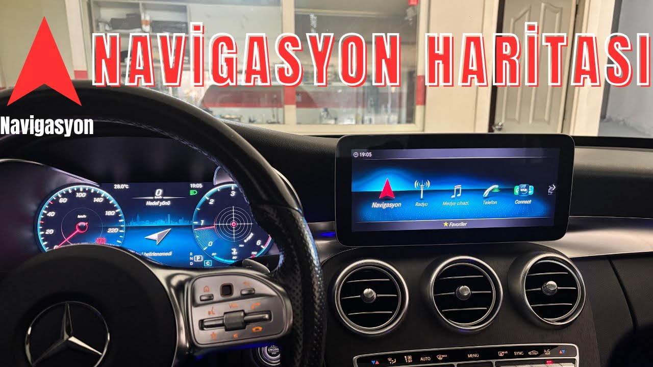 MERCEDES C W205 FL NAVİGASYON HARİTASI NASIL OLUR.? NASIL YÜKLENİR.? DETAYLI ANLATIM..