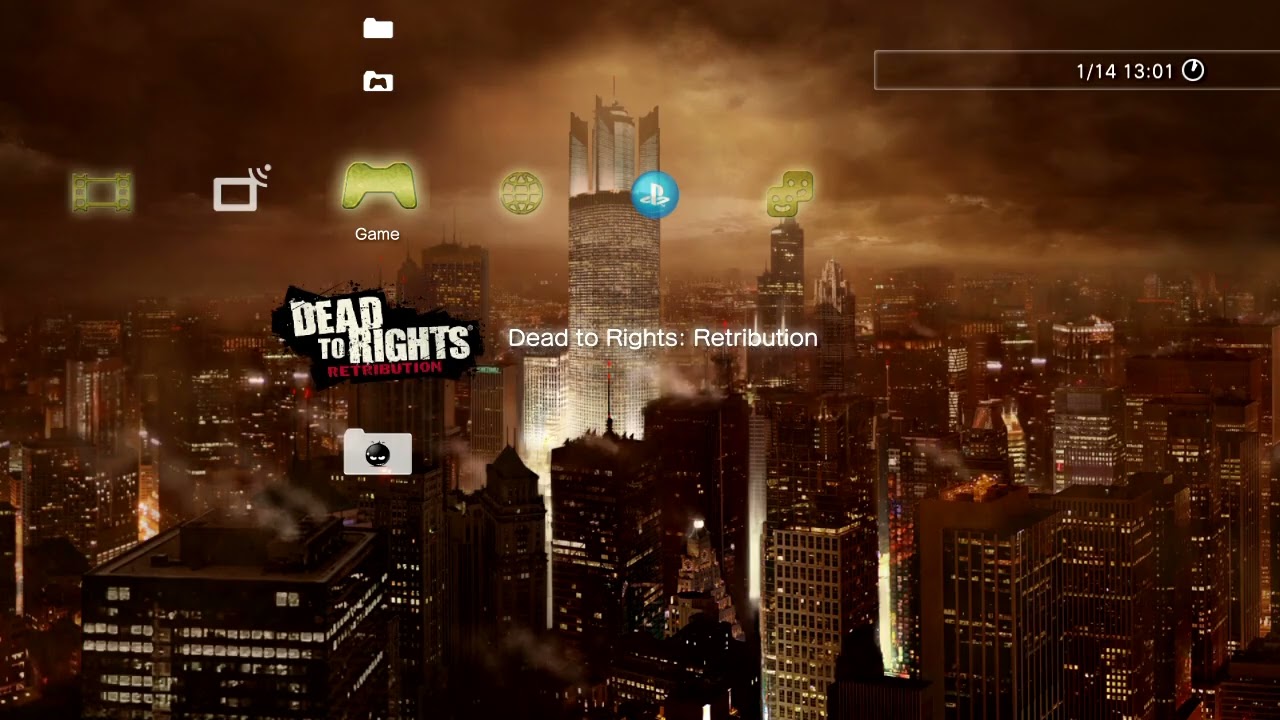 Dead to Rights Retribution (PS3) - XMB Menu Theme Music - High Quality