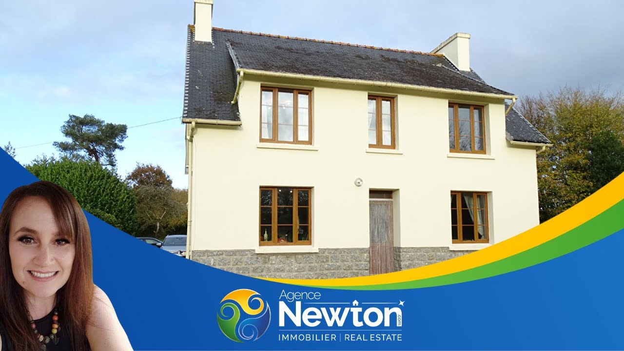 Beautifully Renovated 3 Bedroom Country Home Near Bolazec, Brittany, France