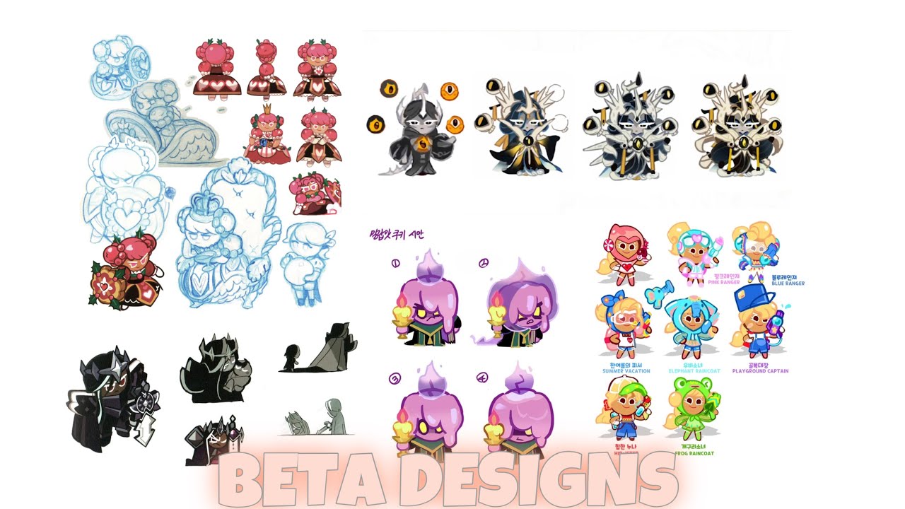 Cookie Run:Ovenbreak/Cookie Run: Kingdom Beta Designs/Concepts #crk #beta #concept