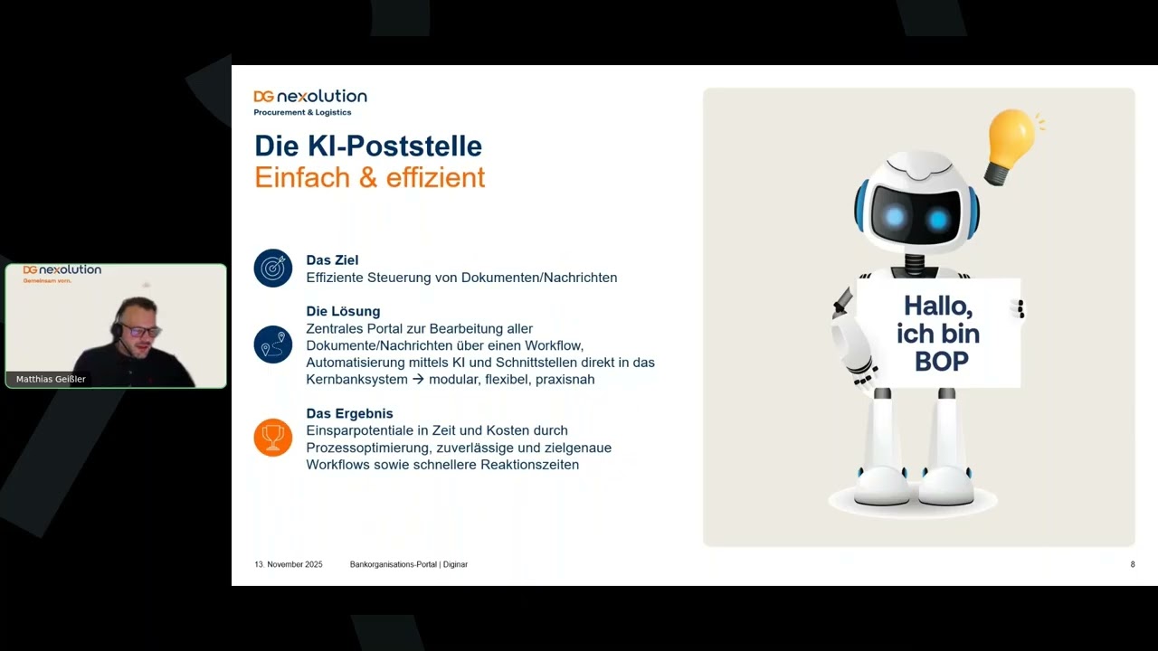 Intelligent, effizient, unterstützend: Das Bankorganisations-Portal