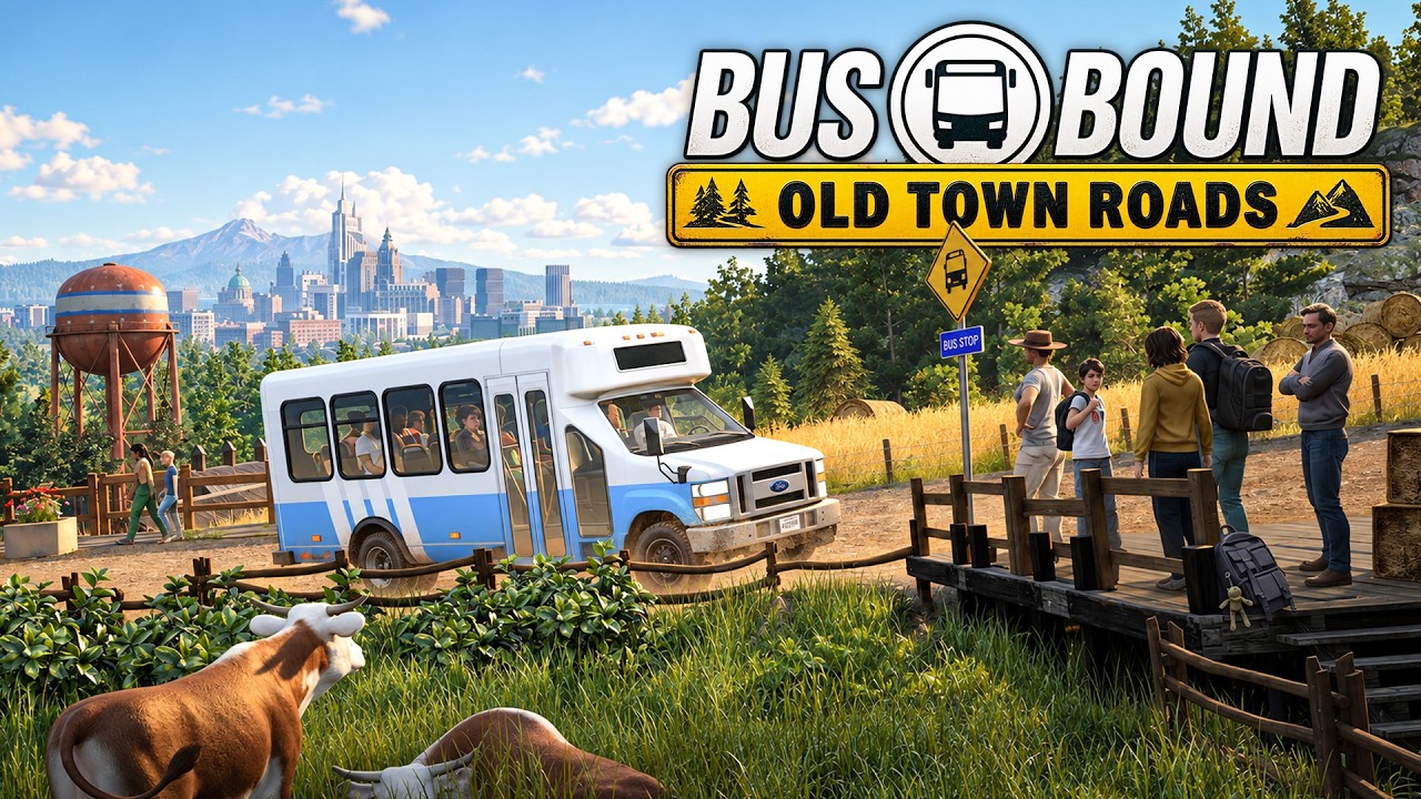 Bus Bound Old Town Roads DLC 🚌 Simulator | 100% NEW DISTRICTS | Long Gameplay | No Commentary