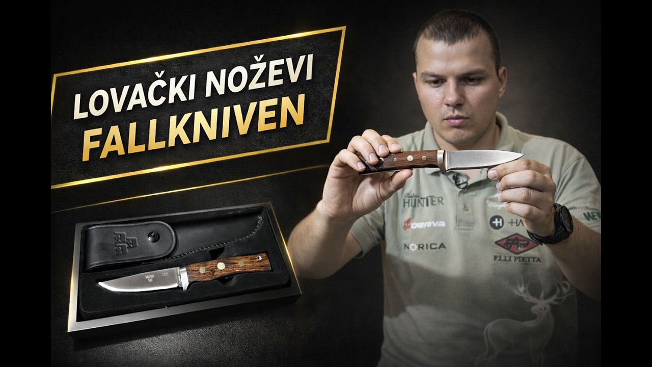 Lovački Noževi FALLKNIVEN – Kvalitet Koji Traje Generacijama #hunting #jagd #caccia #wildlife