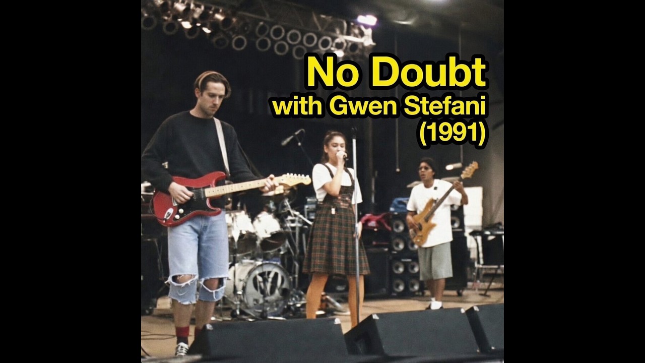 No Doubt Soundcheck Medley 1991