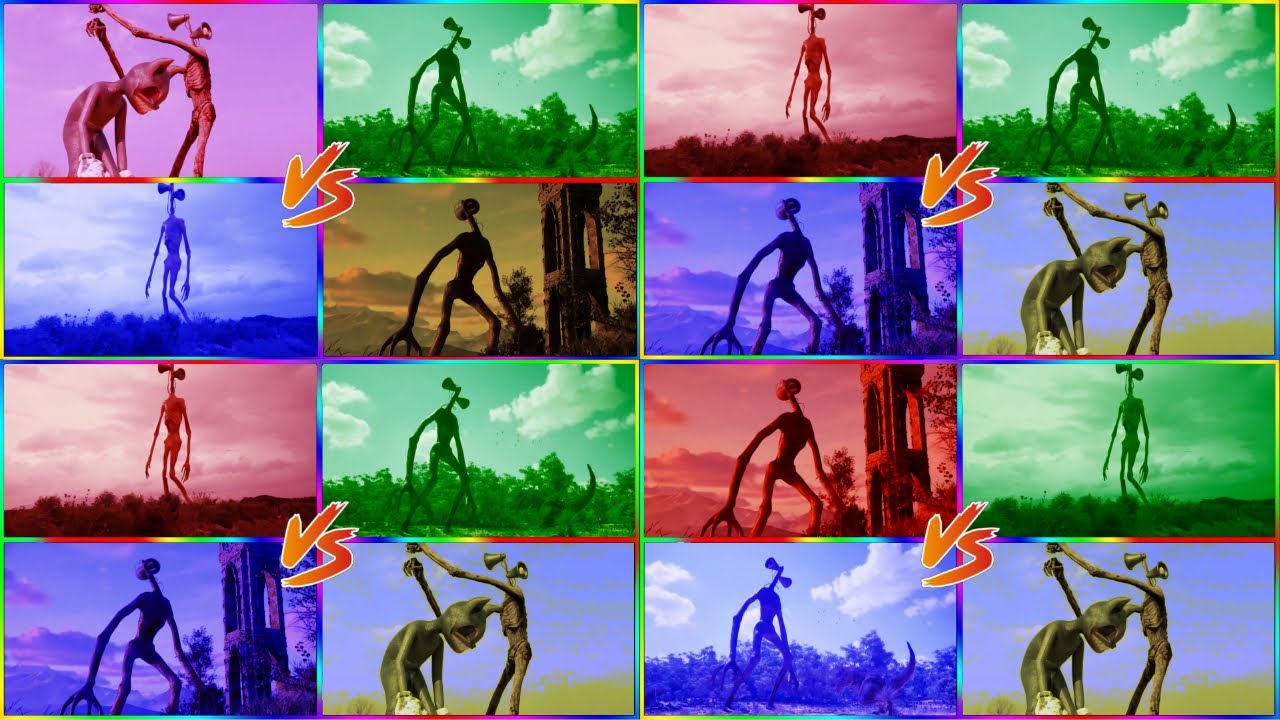 Siren Head Hause Head Megamix MegaBattle #coffindance #sirenchallenge #sirenhead