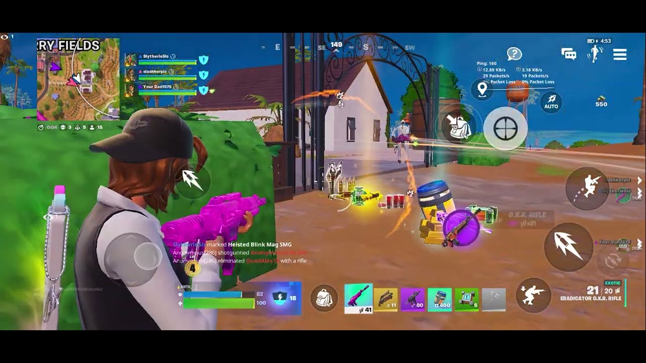 10 elimination blitz royale squads gameplay win!