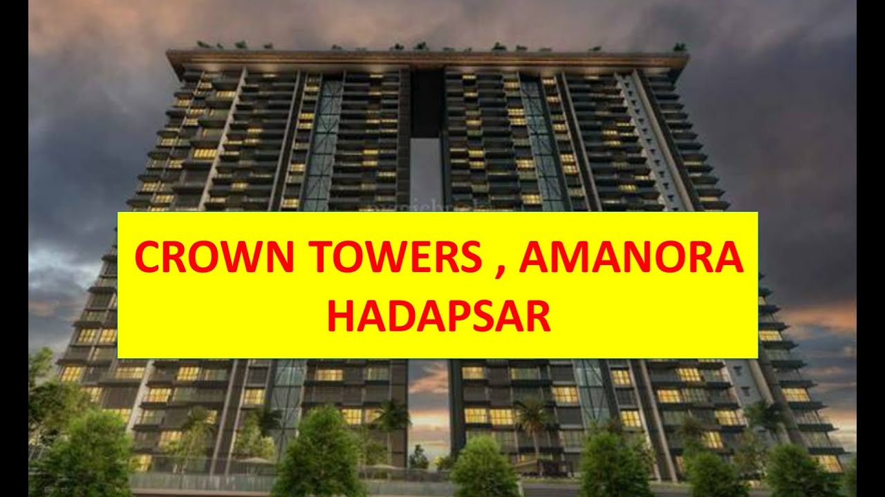 Crown Towers Amanora Township, Fully Sold Out, resale review