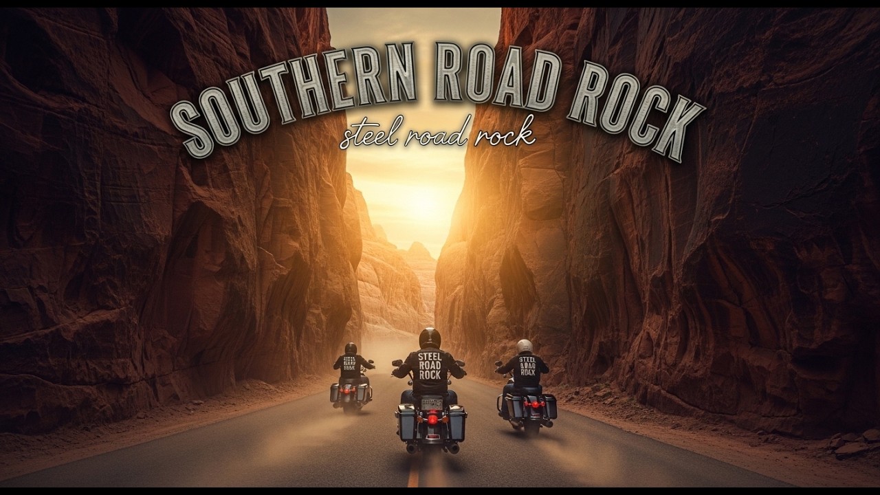 Steel Road Rock – Electric Nightflare 🌑⚡ Neon Horizon | Rebels Ride the Static Sky  #CyberRide