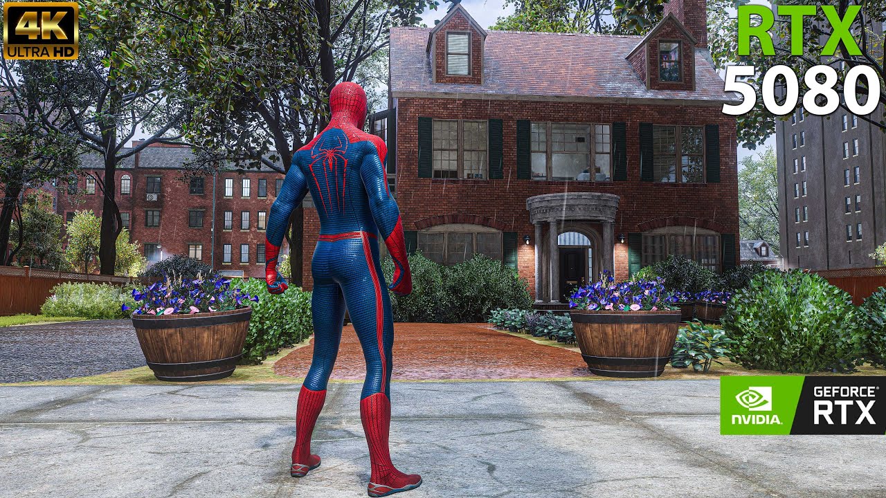 RTX 5080 — Marvel's Spider-Man 2 (4K HDR 120 кадров в секунду) с трассировкой лучей | — Evil VENO...