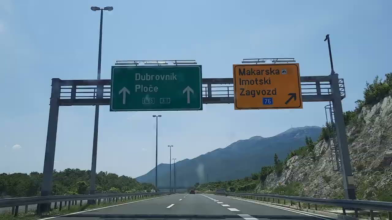 Croatia road trip - Split to Dubrovnik