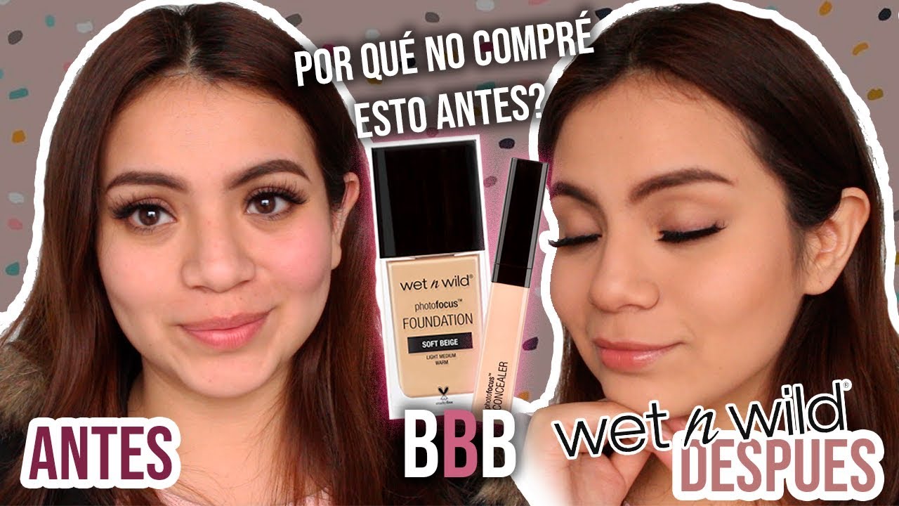 WET N WILD - PHOTOFOCUS | BASE + CORRECTOR | Primera impresión + 10 hrs después
