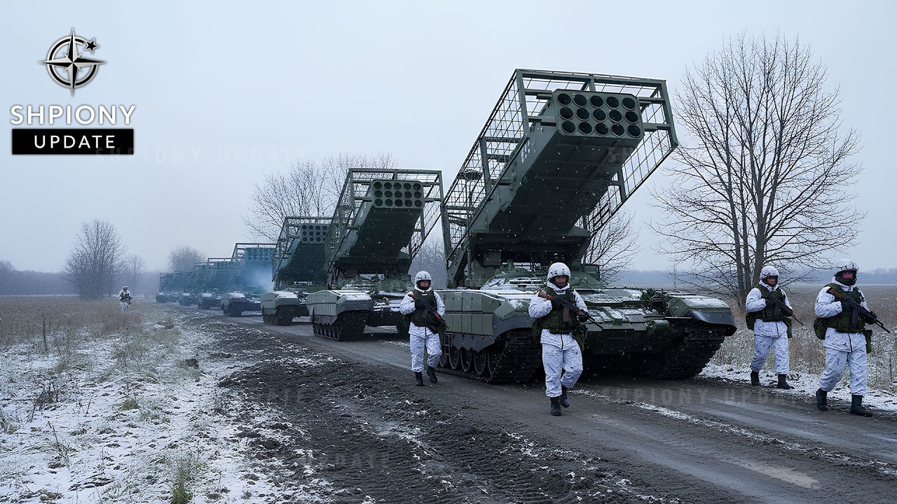 Истребитель TOS-3 Dragon развернут? Новое оружие России повергло Украину в панику.