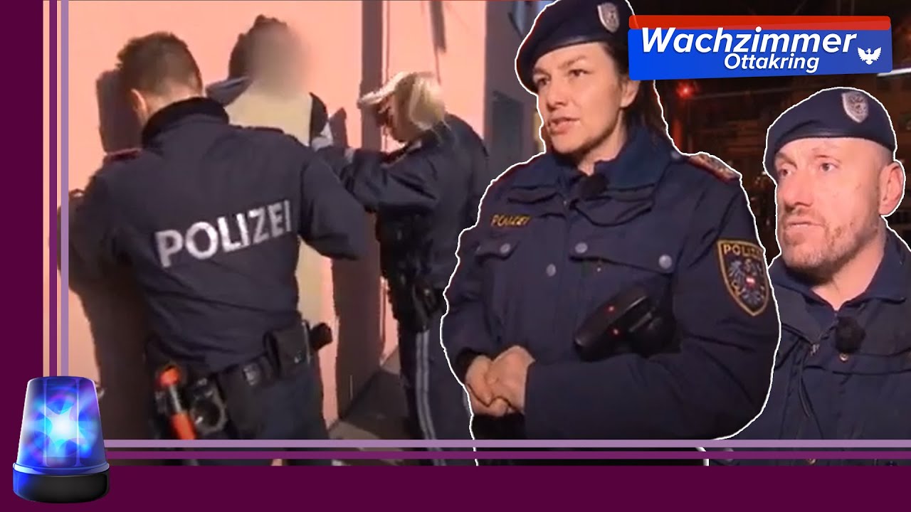 VERFOLGUNGSJAGD, ein ÜBERFALL im Supermarkt & SCHIEßTRAINING 🔫🚓 | 1/2 | Wachzimmer Ottakring | ATV