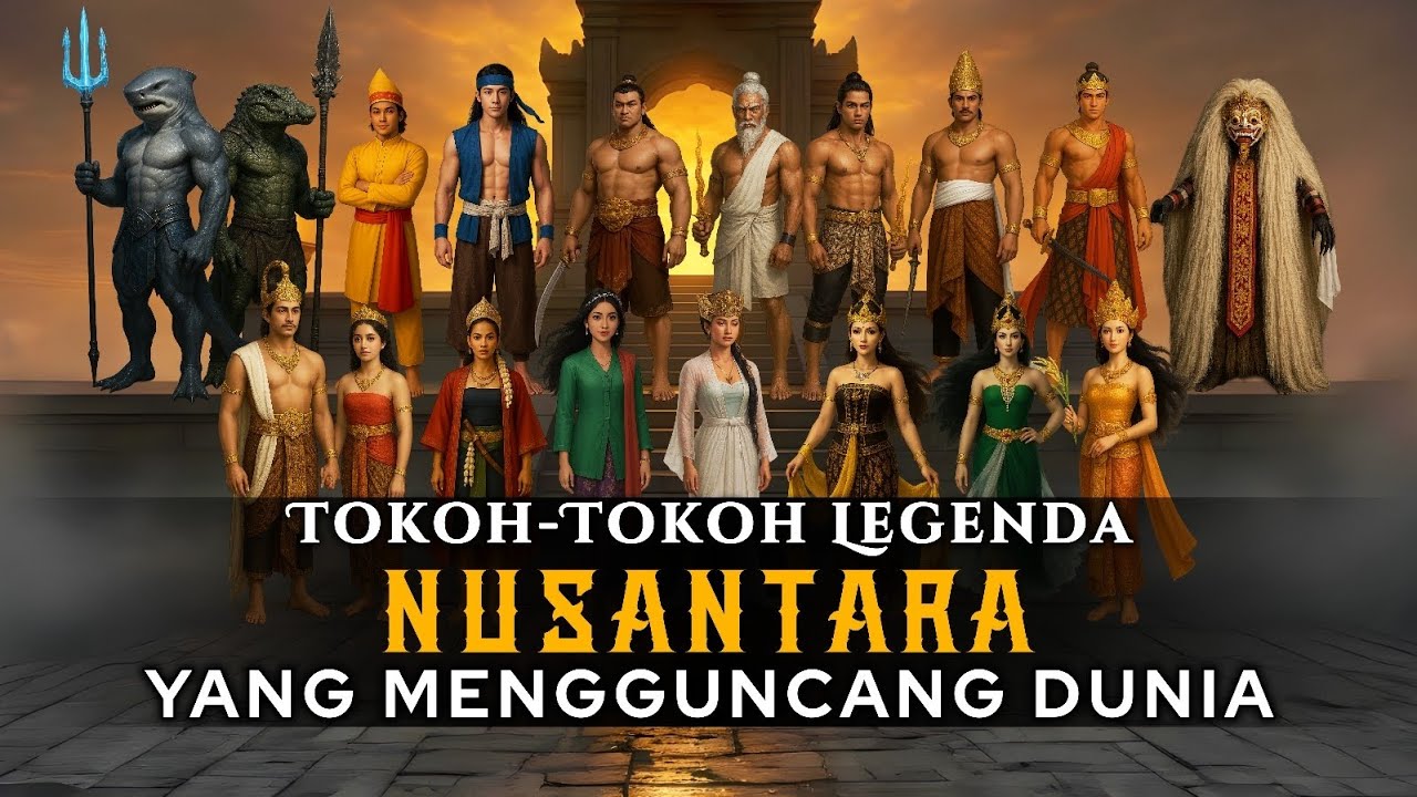 Tokoh-Tokoh Legenda Nusantara Yang Mengguncang Dunia | Siapakah Mereka❓️